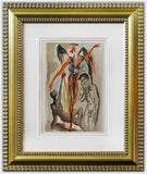 Salvador Dali- Original Color Woodcut on B.F.K. Rives Paper "purgatory 32"