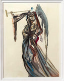 Salvador Dali- Original Color Woodcut on B.F.K. Rives Paper "paradise 10"