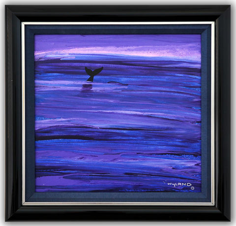 Wyland- Original Painting on Canvas "Floating Higher"