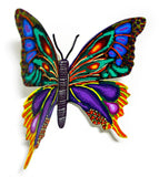 Patricia Govezensky- Original Painting on Cutout Steel "Butterfly CXCII"