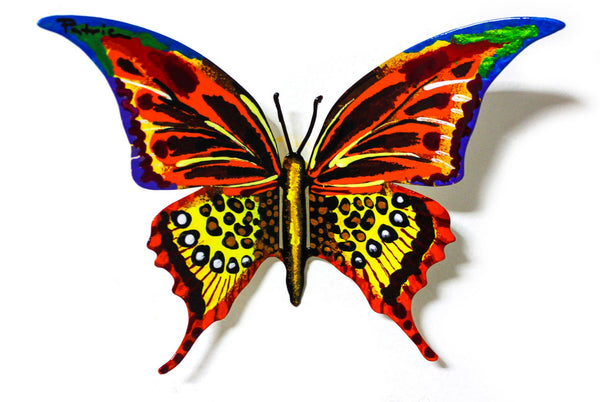 Patricia Govezensky- Original Painting on Cutout Steel "Butterfly CCX"