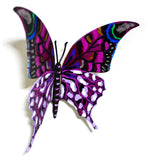 Patricia Govezensky- Original Painting on Cutout Steel "Butterfly CCXI"