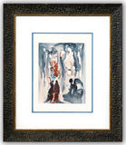 Salvador Dali- Original Color Woodcut on B.F.K. Rives Paper "Paradise 13"
