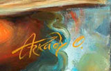 ARKADY- ACRYLIC ON CANVAS "Untitled"