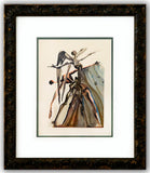 Salvador Dali- Original Color Woodcut on B.F.K. Rives Paper "Purgatory 4"