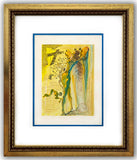 Salvador Dali- Original Color Woodcut on B.F.K. Rives Paper "Paradise 12"