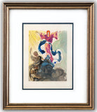 Salvador Dali- Original Color Woodcut on B.F.K. Rives Paper "Paradise 3"