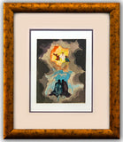 Salvador Dali- Original Color Woodcut on B.F.K. Rives Paper "Paradise 15"