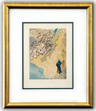 Salvador Dali- Original Color Woodcut on B.F.K. Rives Paper "Paradise 20"