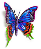 Patricia Govezensky- Original Painting on Cutout Steel "Butterfly CXCIX"