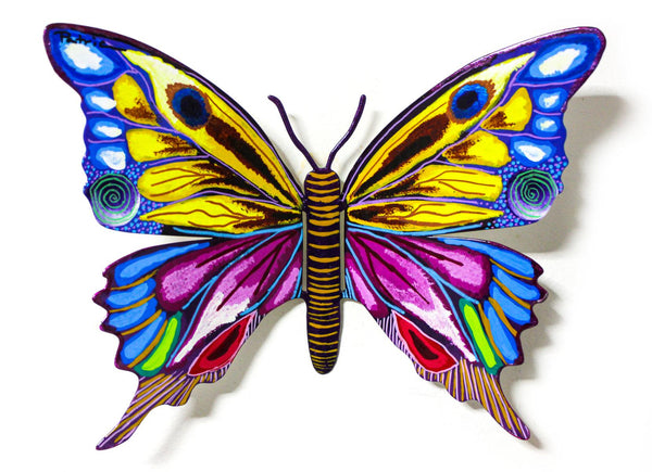 Patricia Govezensky- Original Painting on Cutout Steel "Butterfly CC"