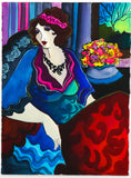 Patricia Govezensky- Original Watercolor "Circe"