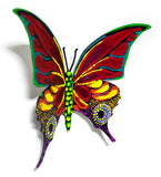 Patricia Govezensky- Original Painting on Cutout Steel "Butterfly CCXXV"