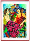 Patricia Govezensky- Original Watercolor "Dayana & Marie"