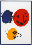 Alexander Calder- Lithograph "DLM221 - VISAGES"