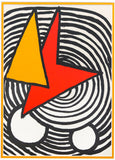 Alexander Calder- Lithograph "DLM201 - TRIANGLE ET QUADRILATERE"