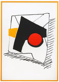 Alexander Calder- Lithograph "DLM221 - COMPOSITION GEOMÉTRIQUE"