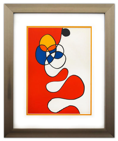 Alexander Calder- Lithograph "DLM173 - COMPOSITION V"