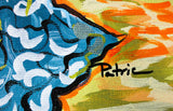 Patricia Govezensky- Original Acrylic on Canvas "Twins Forever"