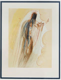 Salvador Dali- Original Color Woodcut on B.F.K. Rives Paper "Paradise 29"