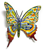 Patricia Govezensky- Original Painting on Cutout Steel "Butterfly CCXVII"