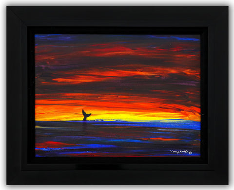 Wyland- Original Painting on Canvas "Whale Tail"