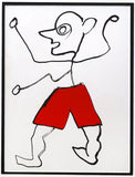 Alexander Calder- Lithograph "DLM221 - PERSONNAGE"