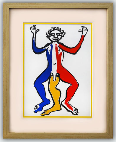 Alexander Calder- Lithograph "DLM212 - Un patriote"