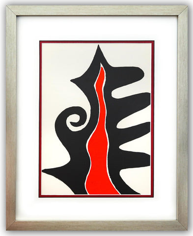 Alexander Calder- Lithograph "DLM201 - Flamme intérieure"