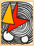 Alexander Calder- Lithograph "DLM201 - Triangle et quadrilatere"