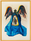 Salvador Dali- Original Color Woodcut on B.F.K. Rives Paper "Purgatory 33"