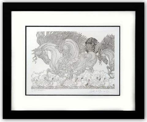 Guillaume Azoulay- Original Etching
