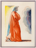 Salvador Dali- Original Color Woodcut on B.F.K. Rives Paper "Paradise 1"