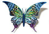 Patricia Govezensky- Original Painting on Cutout Steel "Butterfly CCXLVIII"