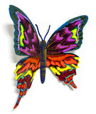Patricia Govezensky- Original Painting on Cutout Steel "Butterfly CCXXXVI"