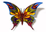 Patricia Govezensky- Original Painting on Cutout Steel "Butterfly CCL"