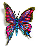 Patricia Govezensky- Original Painting on Cutout Steel "Butterfly CCXL"