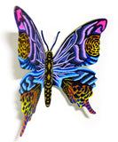 Patricia Govezensky- Original Painting on Cutout Steel "Butterfly CCXLII"
