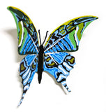 Patricia Govezensky- Original Painting on Cutout Steel "Butterfly CCLV"