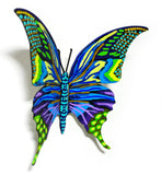 Patricia Govezensky- Original Painting on Cutout Steel "Butterfly CCLVIII"