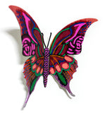 Patricia Govezensky- Original Painting on Cutout Steel "Butterfly CCLX"