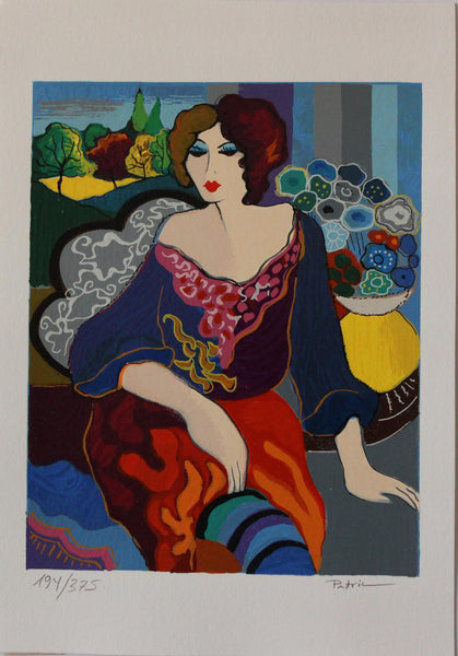 Patricia Govezensky- Original Serigraph on Paper "Margo"