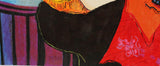 Patricia Govezensky- Original Serigraph on Canvas "Esco Bar"