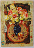 Sergey Kovrigo- Original Serigraph on Paper "Sunshine Roses"