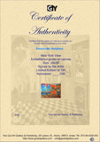Alexander Astahov- Original Giclee on Canvas "New York View"