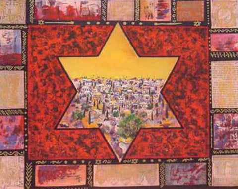 Victor- Original Serigraph "Star of Jerusalem "