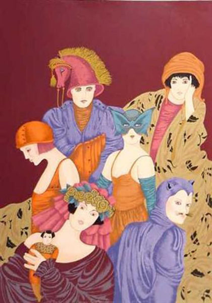 Haya Ran- Original Serigraph "Motherhood"