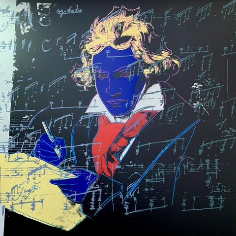Andy Warhol- Silk Screen "Beethoven"